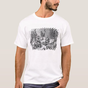 T-shirts Dr. David Livingstone (1813-73) e Sr. Henry Mort