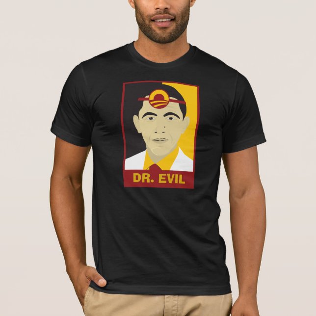 T-shirts Dr. Mau de Anti-Obama (Frente)