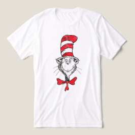 T-shirts Dr. Seuss | Gato no Chapéu Cabeça - Vintage