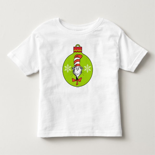 T-shirts Dr. Seuss | Grpolegadas | Gato no Ornamento do Cha (Frente)