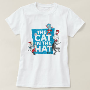 T-shirts Dr. Seuss O Gato no Chapéu Logotipo - Personagen