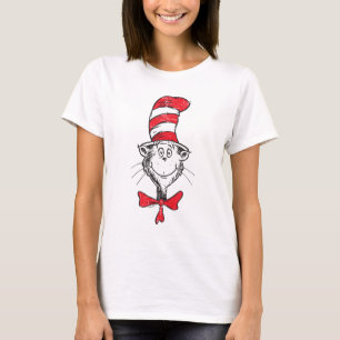 T-shirts Dr. Seuss O Gato no Chapéu - Vintage