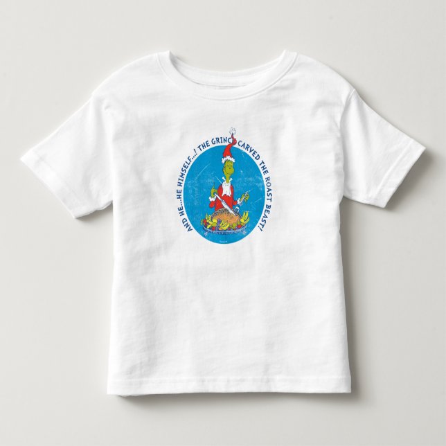 T-shirts Dr. Seuss | O Grinch | Réveillon do Natal (Frente)