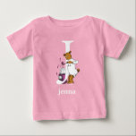 T-shirts Dr. Seuss's ABC: Letter J - White | Add Your Name<br><div class="desc">This Dr. Seuss ABC: Letter J design is the perfect gift for a baby shower or your child's first or second birthday.  Personalize this design by adding your child's name or by changing the background color on the product.</div>