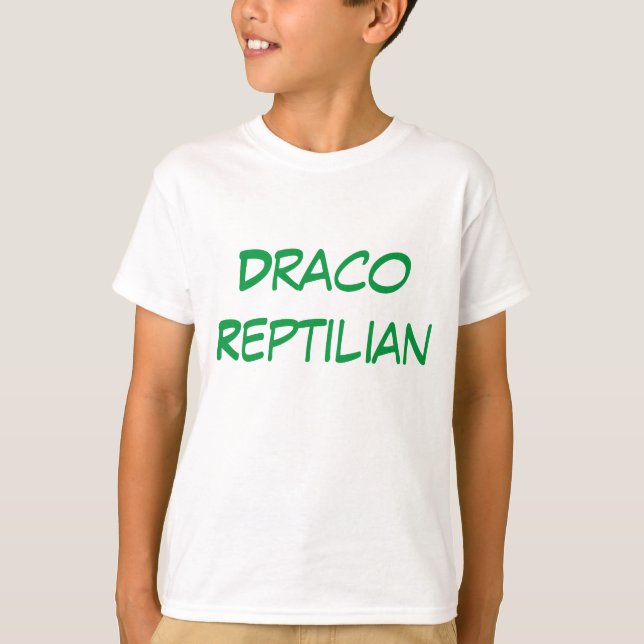 T-shirts draco reptiliano (Frente)