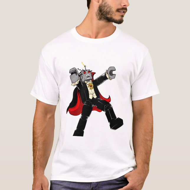 T-shirts Dracula-Bot (Frente)
