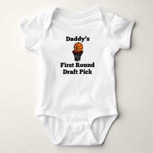 T-shirts Draft pick do círculo do pai primeiro