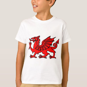 T-shirts Dragão de Galês