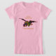 T-shirts Dragão de vôo feroz do divertimento (Laydown)