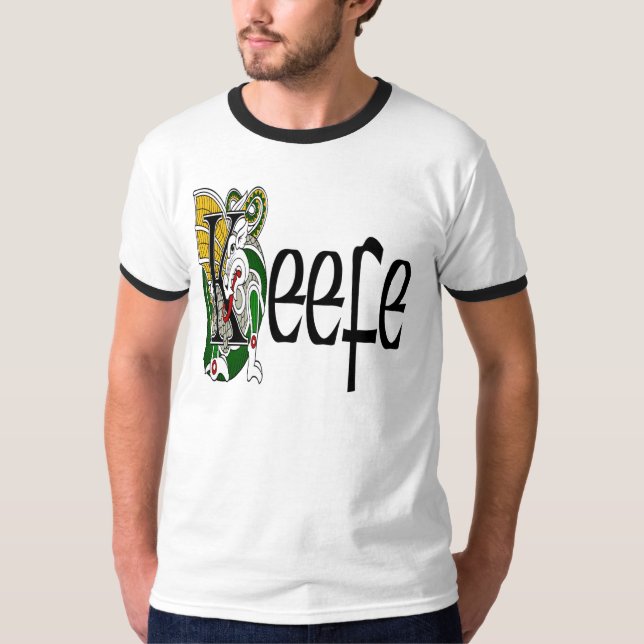 T-shirts Dragão do céltico de Keefe (Frente)