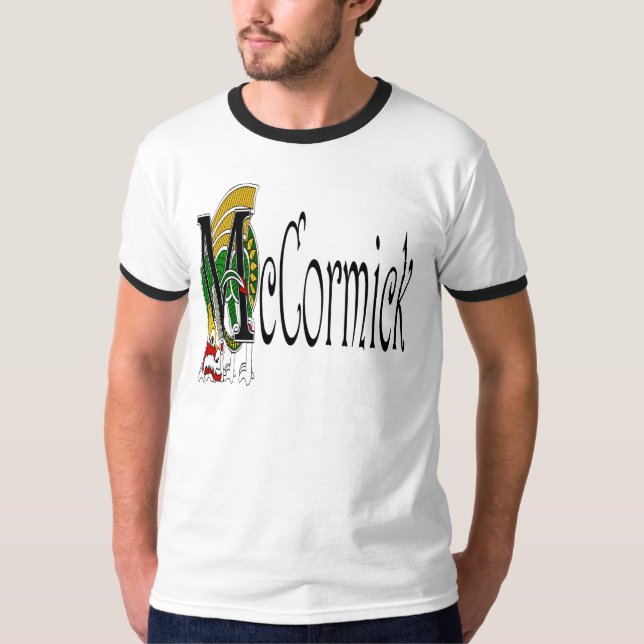 T-shirts Dragão do céltico de McCormick (Frente)