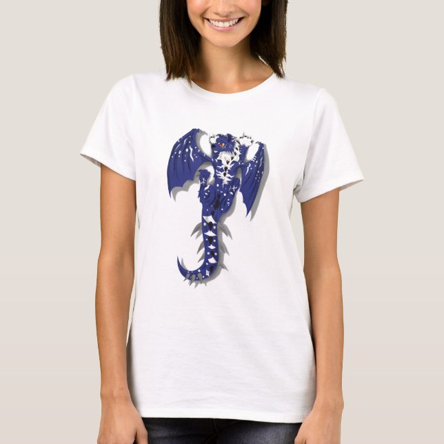 T-shirts Dragão Monstro Bonito (Frente)