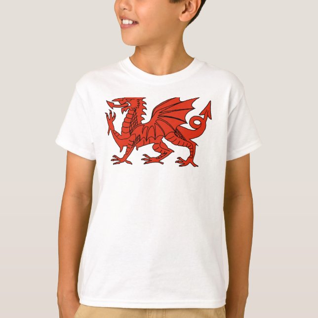 T-shirts Dragão vermelho (Frente)
