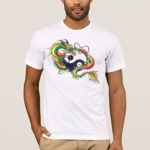 T-SHIRTS DRAGÃO YIN YANG