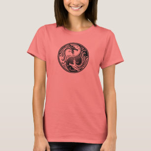 T-shirts Dragões de Yin Yang