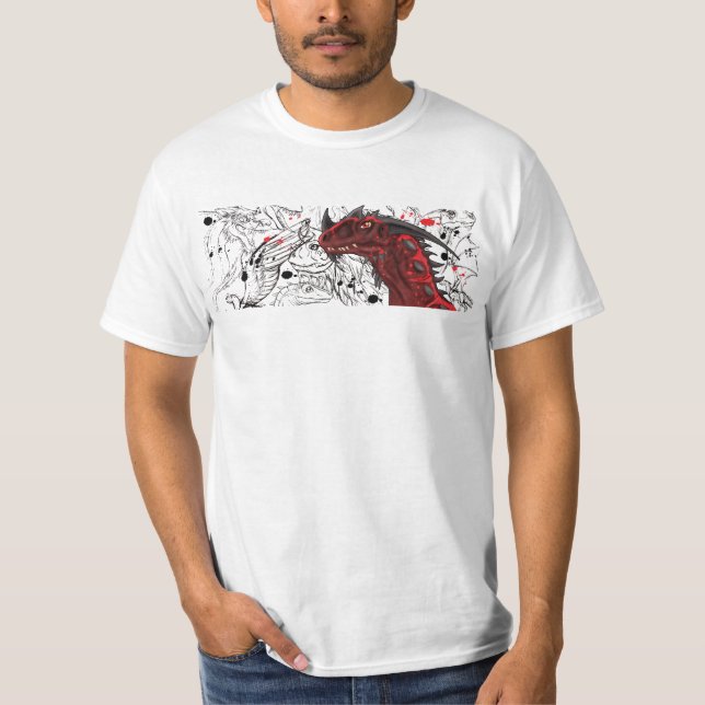 T-shirts Dragon Art (Frente)