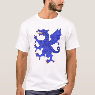 T-shirts Dragon Rampant Azure