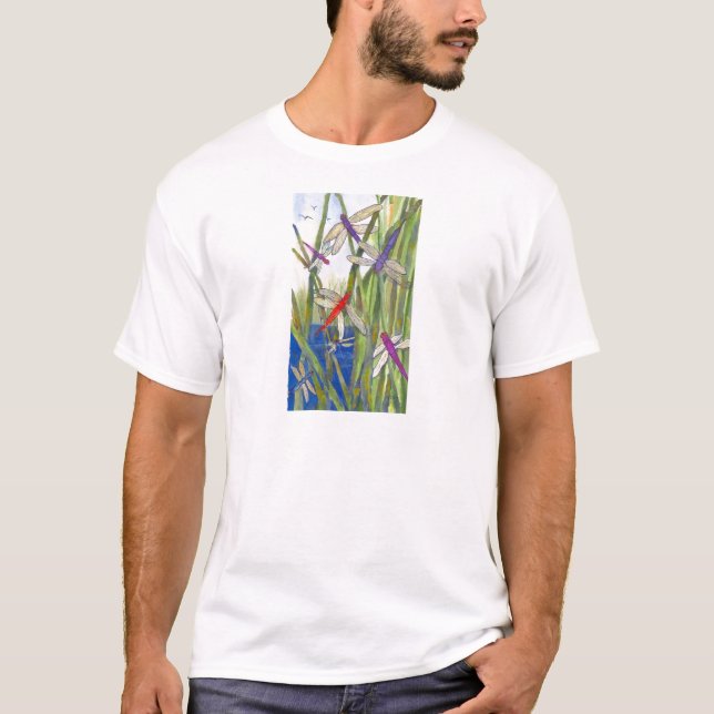 T-shirts Dragonflies Summer (Frente)