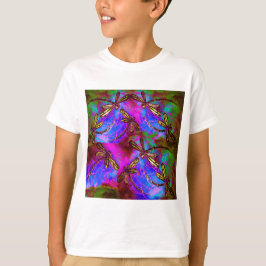 T-shirts Dragonfly Hippy Flit