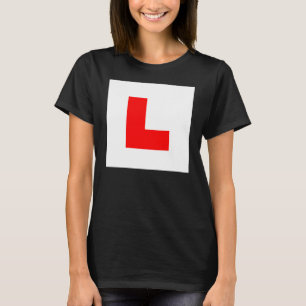 T-shirts Driver De Aprendiz L-Plate / Bachelorette Hen Nigh