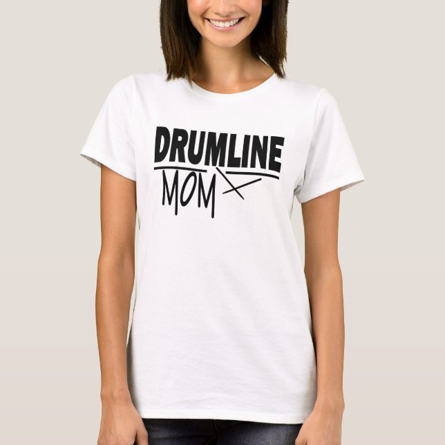 T-shirts Drumline Mãe (Frente)
