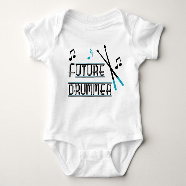 T-shirts Drummer Futuro (Frente)