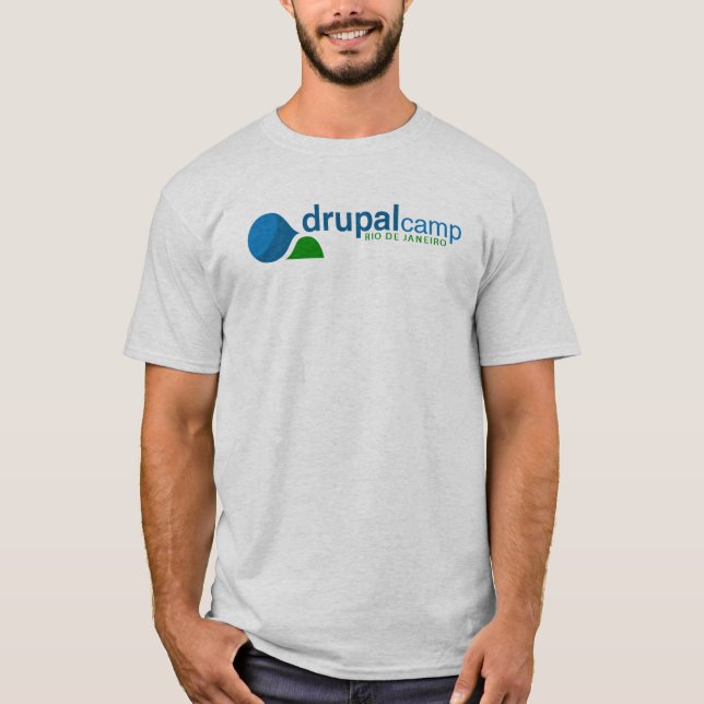 T-shirts DrupalCamp Rio de Janeiro (Frente)