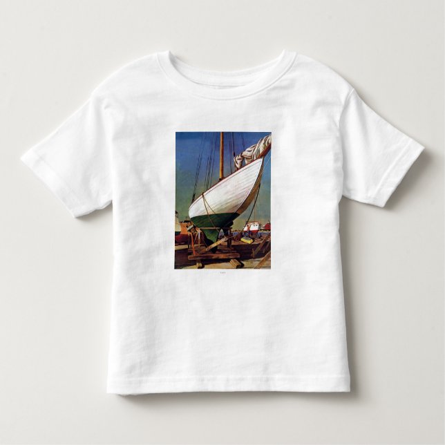 T-shirts Dry Dock de John Atherton (Frente)