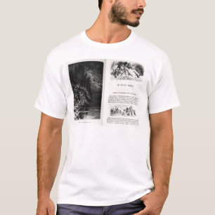 T-shirts Duas páginas ilustradas 'de Les Contes