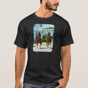 T-shirts Duas polícias montadas