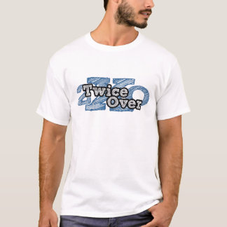T-shirts Duas vezes sobre T-Branco
