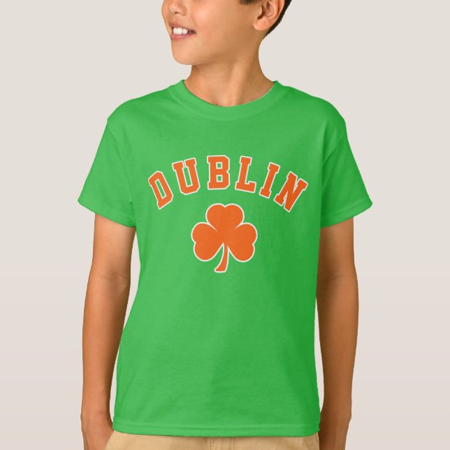 T-shirts Dublin Irlandês (Frente)