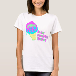 T-shirts Dubstep é meu sabor favorito