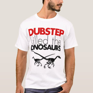 T-shirts Dubstep matou os dinossauros 3