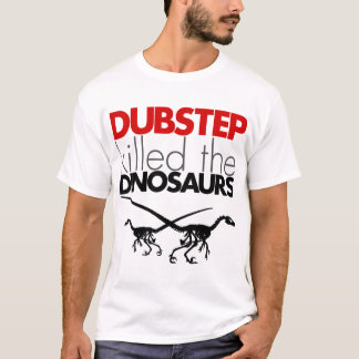 T-shirts Dubstep matou os dinossauros 3