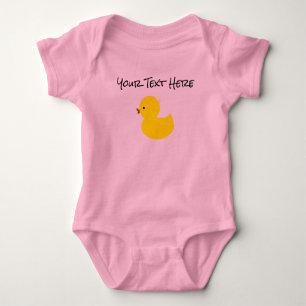T-shirts Ducky amarelo personalizado