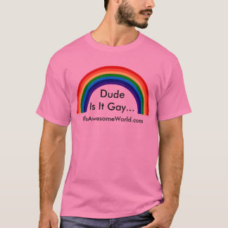 T-shirts DudeIs ele gay… v2