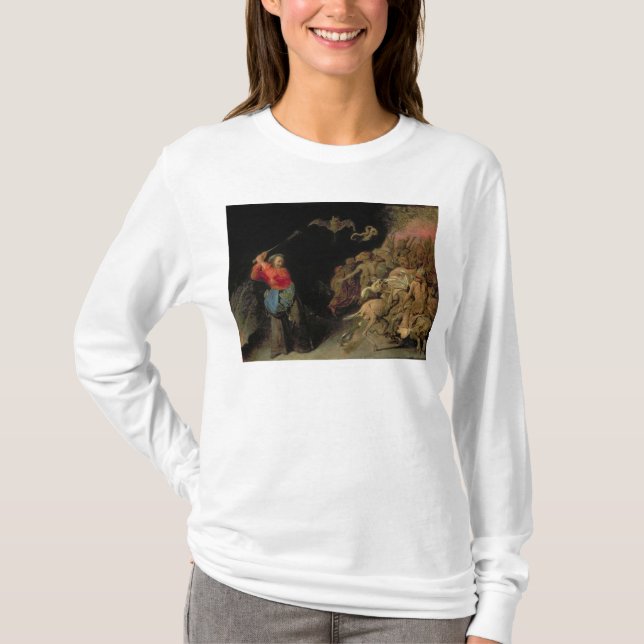 T-shirts Dulle Griet que invade o inferno (Frente)