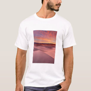 T-shirts Dunas de areia rosa, Vale da Morte, CA