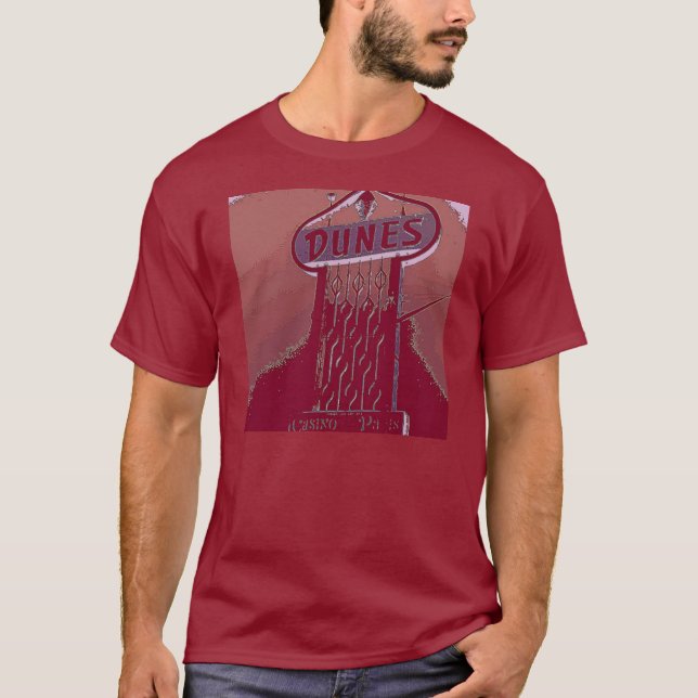 T-shirts Dunes Casino Las Vegas (Frente)