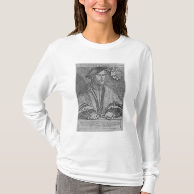 T-shirts Duque Wilhelm V de Cleve, 1540 (Frente)
