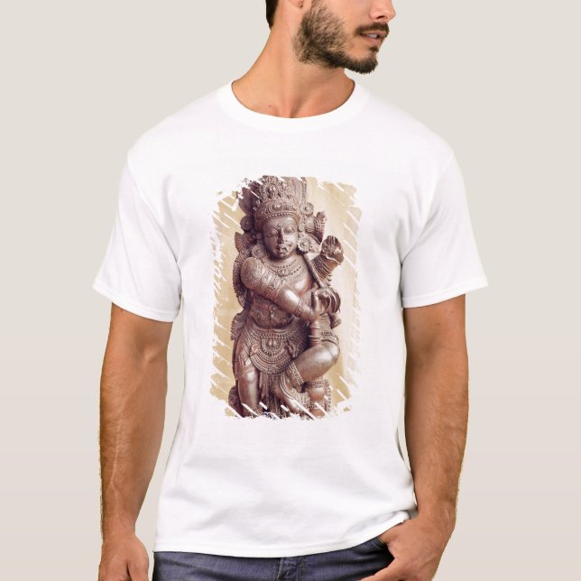 T-shirts Durga, de India do sul (Frente)