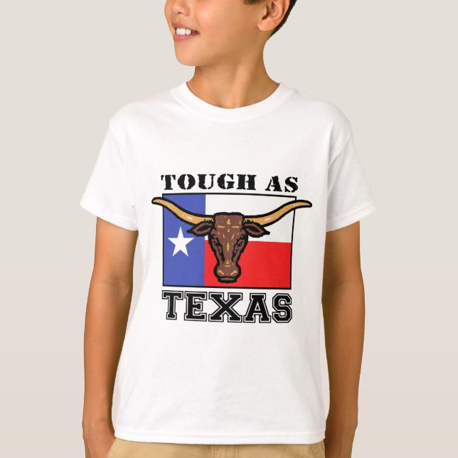 T-shirts Duro como Texas (Frente)