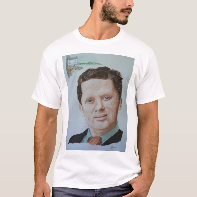 T-shirts Dylan Thomas (Frente)