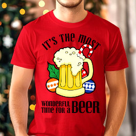 T-shirts É a época mais maravilhosa do ano para uma cerveja