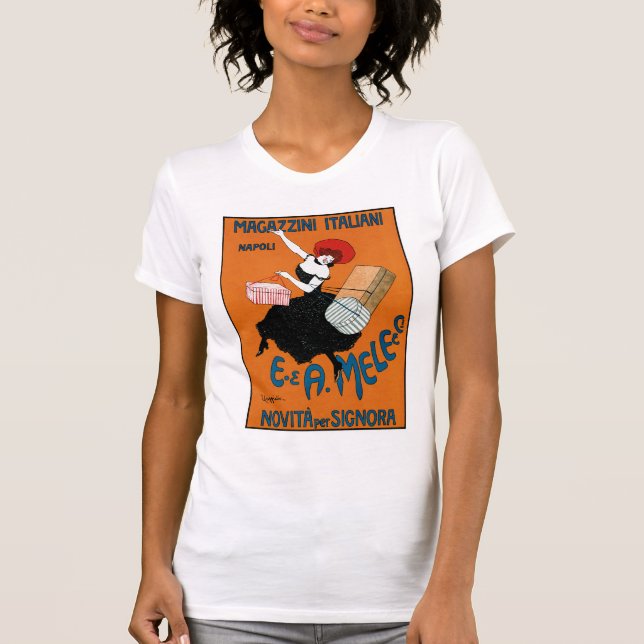 T-shirts ~ E.A. Mele Co. de Magazzini Italiani (Frente)
