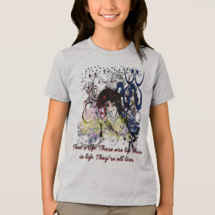 T-shirts É a Vida. Aqueles são a Vida. São Todas Vidas