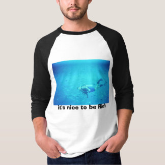 T-shirts é agradável ser rico