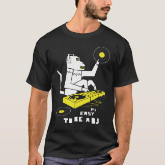 T-shirts É asy a ser um DJ