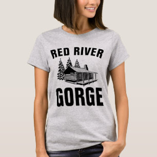 T-shirts e capuzes VERMELHAS RIVER GORGE